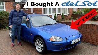 I Bought A Honda CRX Del Sol VTi! The Next VTEC Investment? (1993 VTi driven)