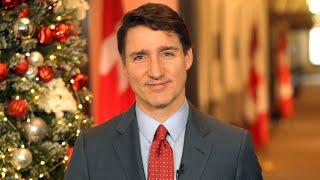 Watch Prime Minister Justin Trudeau's holiday message to Canadians