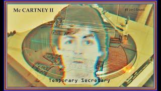 PAUL Mc CARTNEY  ( Temporary Secretary - Vinyl Sound - 40th Edition ) HD