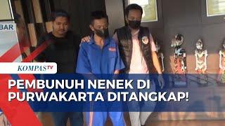 Pelaku Perampokan dan Pembunuhan Nenek di Purwakarta Ditangkap Polisi