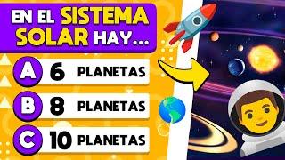 ¿Cuánto Sabes del SISTEMA SOLAR?  | Trivia Astronomía | Trivia Sistema Solar | DiverTrivia 