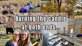 Burning the candle at both ends… #vlog 43