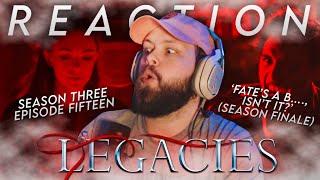 Legacies "FATE'S A BITCH ISNT IT?" (SEASON 3 FINALE REACTION!!!)