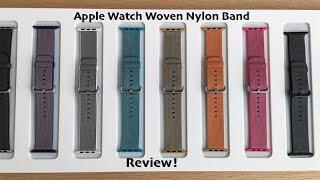 Apple Watch Woven Nylon Band Review