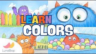 What Color Do You See? | Learn Colors Song For Toddlers, Kids, Babies, & Preschoolers | LunoBop