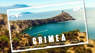 Crimea by drone  Beautiful Ukraine landscapes in 4K