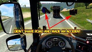 IDIOTS on the road #12 - the easiest way to get banned || FUNNY MOMENTS (TruckersMP)