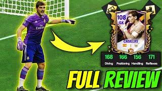 Unleashing the Power : FC Mobile 25's  108 OVR Iker Casillas full ultimate review  !! // #fcmobile