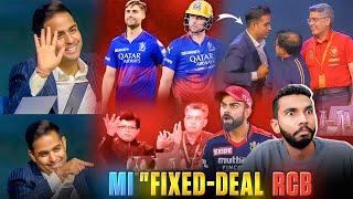 AKASH AMBANI SHAKE HAND WITH RCB  IPL AUCTION 2025 FIXING ? MI RCB AUCTION CONTROVERSY