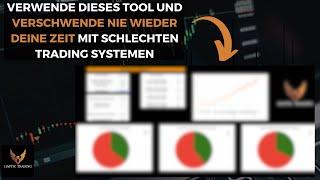 Verwende dieses Tool und trade NIE wieder ein schlechtes Trading System