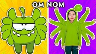 SUPER MUTANT OM NOM - Parody In Real Life | Parody of Om Nom's Story (Cut the Rope) | Woa Parody