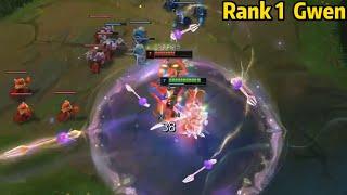 Rank 1 Gwen: The BEST Gwen is DOMINATING KR High Elo!