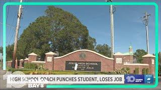 Jesuit High School fires part-time coach after video surfaces showing him hit player during game