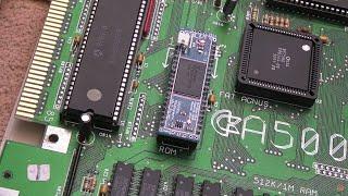 Commodore Amiga A500 Repairs & Mods Part 7 (RAM Upgrade / ROM Switcher / Controller Switcher)