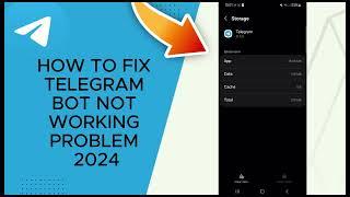 How To Fix Telegram Bot Not Working Problem 2025