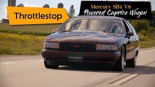 Mercury Marine SB4 V8 Powered Chevy Caprice - A Hotrod V8 stuffed in a boat