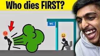 WHO DIE FIRST  !! GAME THERAPIST