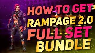  GIVEAWAY  How to Get Rampage 2.0 Legendary Dresses ? Get Full Set Bundle Rampage 2.0  100% Real