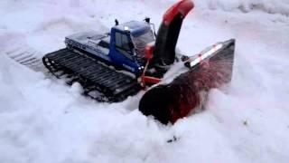 3D Printed RC Snow Blower New Auger!