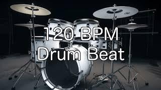 120 BPM Rock Drum Beat for Musical Practise