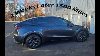 2024 Tesla Model Y Dual Motor!  1500 Miles and 2 Weeks later!