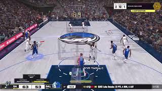 Spurs vs Mavs 9 Aprile Mamba2k Regular Season