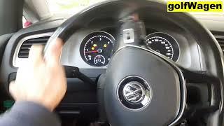 VW Golf 7 steering wheel angle sensor calibration /basic settings/ VCDS