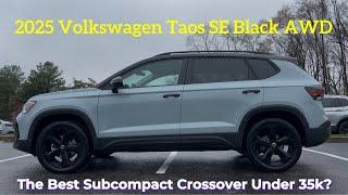 2025 Volkswagen Taos SE Black: Is This 2025 Taos SE Black The Best Value Buy?