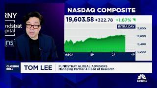 It's still a buy-the-dip market, says Fundstrat's Tom Lee