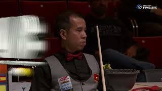 Quarter Final - Quyet Chien TRAN vs Daniel SANCHEZ (35th World Championship Nat. Teams 3-Cushion)