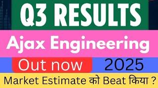 Ajax Engineering Q3 Results | Ajax Engineering Results 2025 | Ajax Share Results