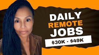 Land HIGH PAYING Remote Jobs Earning Up to $49K from Home FAST!