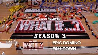 Marvel Animation's What If...? Season 3 | Domino Falldown by Lily Hevesh | Disney+