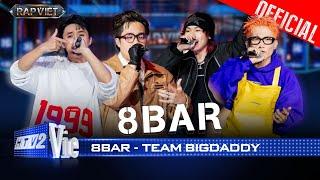 Màn 8bar "THIẾU NỮ" đỉnh cao của 4 chiến binh Team BigDaddy vòng đối đầu | Rap Việt 2024