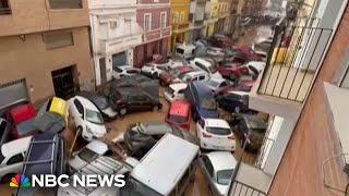 At least 95 die in flash floods in Spain