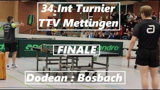 Mettingen [FINALE] L.Bosbach(2221TTR) gegen A.Dodean(2271TTR) und das aufzeigen der Grenzen 