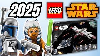 FULL 2025 LEGO Star Wars LEAK GUIDE! (Jango SLAVE I, Plo Koon Jedi Starfighter, & MORE!)