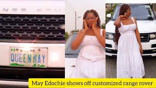 May Edochie flaunts her "New Baby" shows us  customized Ranger rover Car as Christmas present.