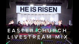 Easter Sunday Church Live Stream Audio Mixing - Allen and Heath Avantis | Master Audio Engineer