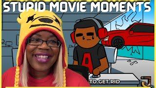 Stupid Movie Moments Part 2 | J. Cutt Productions | AyChristene Reacts