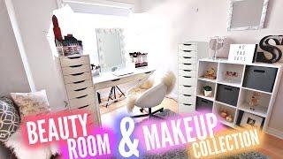 HUGE Beauty Room Tour + $10,000 Makeup Collection