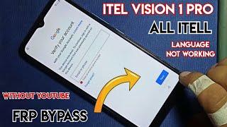 Itel Vision 1 pro frp Unlock | Itel Vision 1 pro Frp bypass | Frp Unlock Itel Vision 1 Plus | #L6502