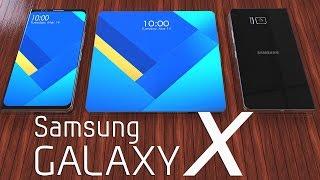 Samsung Galaxy X ,Foldable Smartphone 2017 First 3D Trailer Concept Based on Leaks