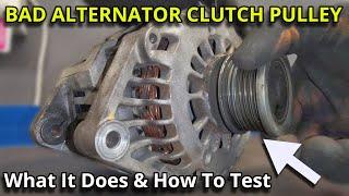 Overrunning Alternator Pulley (OAP) Failure - How To Diagnose & Test - DIY