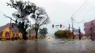 Watch as heavy rain from Hurricane Helene hits Columbus, GA