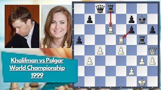 Cool Game || World Championship || Khalifman vs Polgar || 1999