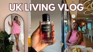 Living alonelTrain travel to Manchester UK, best vlogging Mic| Days in my life Vlog+Cook w me