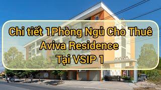 Căn 1 Phòng Ngủ Cho Thuê Aviva Residence Vsip1 TP Thuận An   Lê Phan Realty