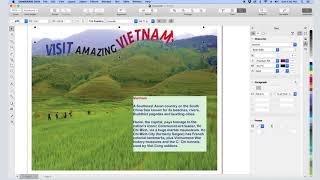 Adding and Editing Text in CorelDRAW (Mac)