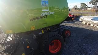 CLAAS Variant 460 RotoFeed  Round Baler Walk-around